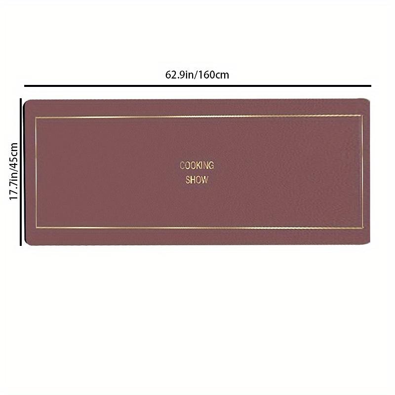 Rubber Backing Kitchen Floor Mat Non-slip Waterproof Oil-proof Kitchen Rugs Super Absorbent Quick Dry Bathroom Mats Washable Indoor Door Mat Home Decor Room Runner Rugs3