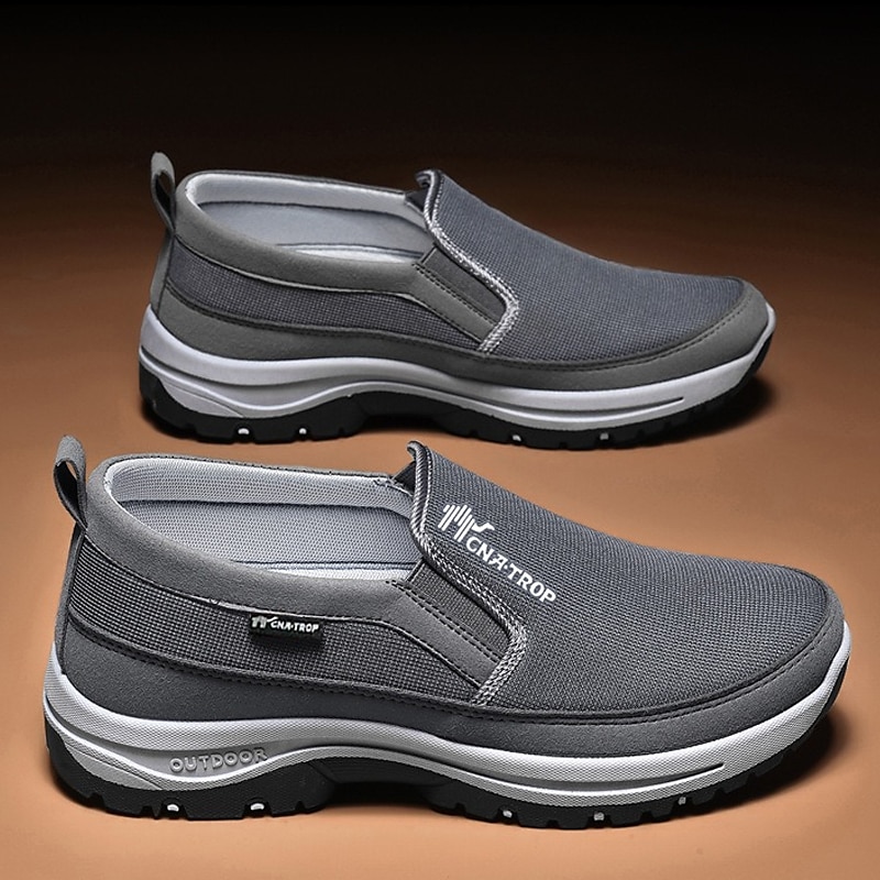 Men's Breathable Slip-On Outdoor Shoes – Lightweight and Durable Walking Loafers for Everyday Comfort4