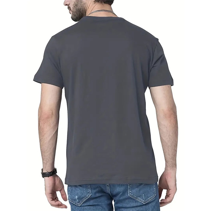 Men's Inspirational Knight Graphic T-Shirt: 'The Devil Saw Me Until I Said Amen' Faith Design2