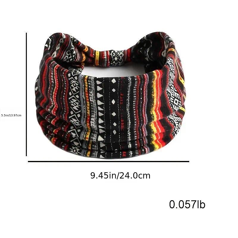 Women Elastic Headband Hair Headband Ladies Yoga Hijab Exercise Wicking Headband Elastic Non Slip Headband Knotted Running Sports Headband Girls Soccer Headbands4