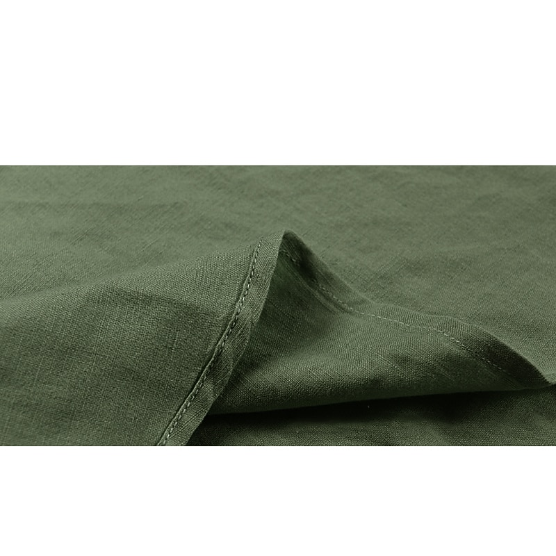 Men's Band Collar Shirt Popover Shirt Summer Shirt Beach Wear Casual Shirt Plain Outdoor Holiday White Blue Green Gray Short Sleeve Henley Spring & Summer Clothing Apparel3