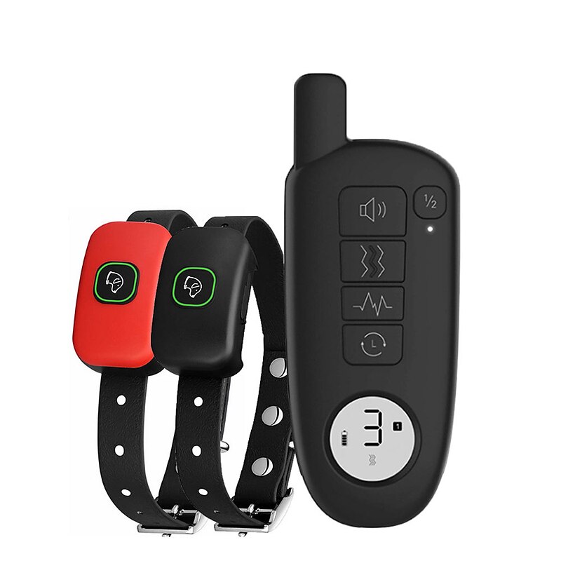 400M Dog Training Collar Waterproof Dog Trainer Rechargeable Remote Control Smart Dog Electric Collar