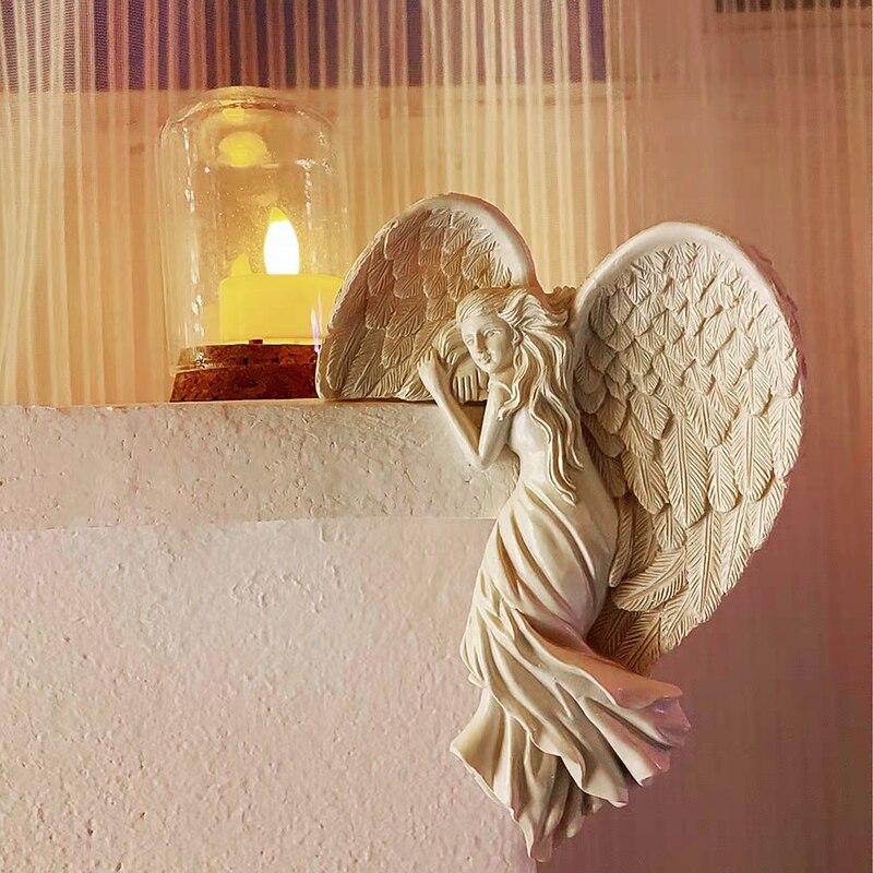 Redemption Angel Door Frame Pendant Awakening Angel Wings Pendant Door Frame Decoration Resin Pendant Decoration2