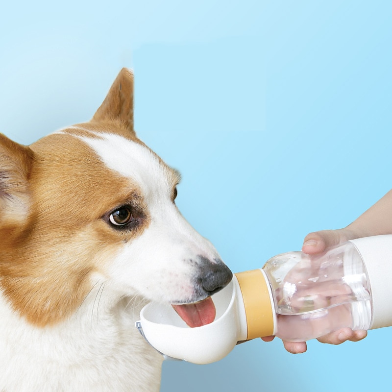 Dog Outgoing Water Cup Dog Water Bottle Portable Accompanying Cup Walking Dog Water Bottle Pet Drinking Water Feed Water and Drinker Supplies