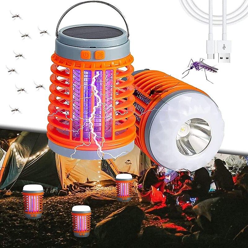 Bug Bulb Zapper, 2025 New Bug Bulb Buzz Blast Pro Portable Mosquito Zapper, Bug Bulb Zapper Outdoor and Indoor2