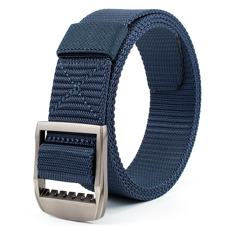 Men's Tactical Belt Nylon Web Work Belt Black Kakhi Nylon Alloy Plain Daily Wear Going out Weekend4