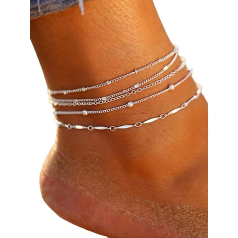 Women's Fashion Outdoor Geometry Anklet4