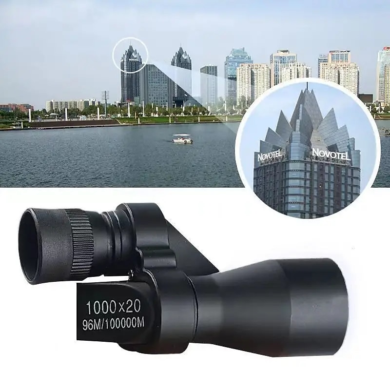 1pc Portable HD Mini Monocular Telescope - High Magnification Zoom for Outdoor Hunting Fishing and Camping!3