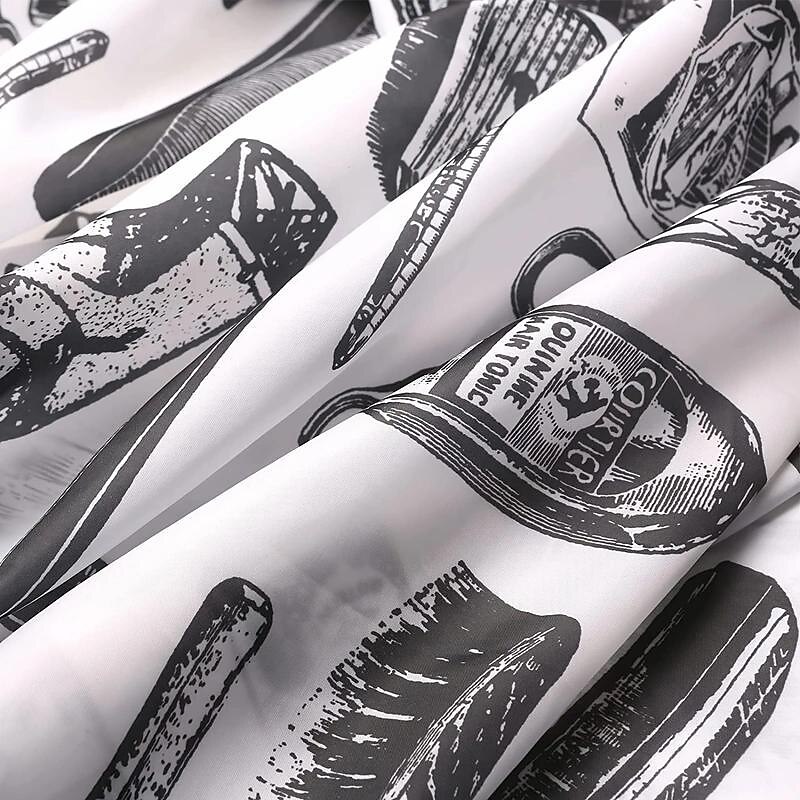 Professional Waterproof Hair Styling Cape Hair Cutting Salon Cape Gown Hair Salon With Snap Closure White2