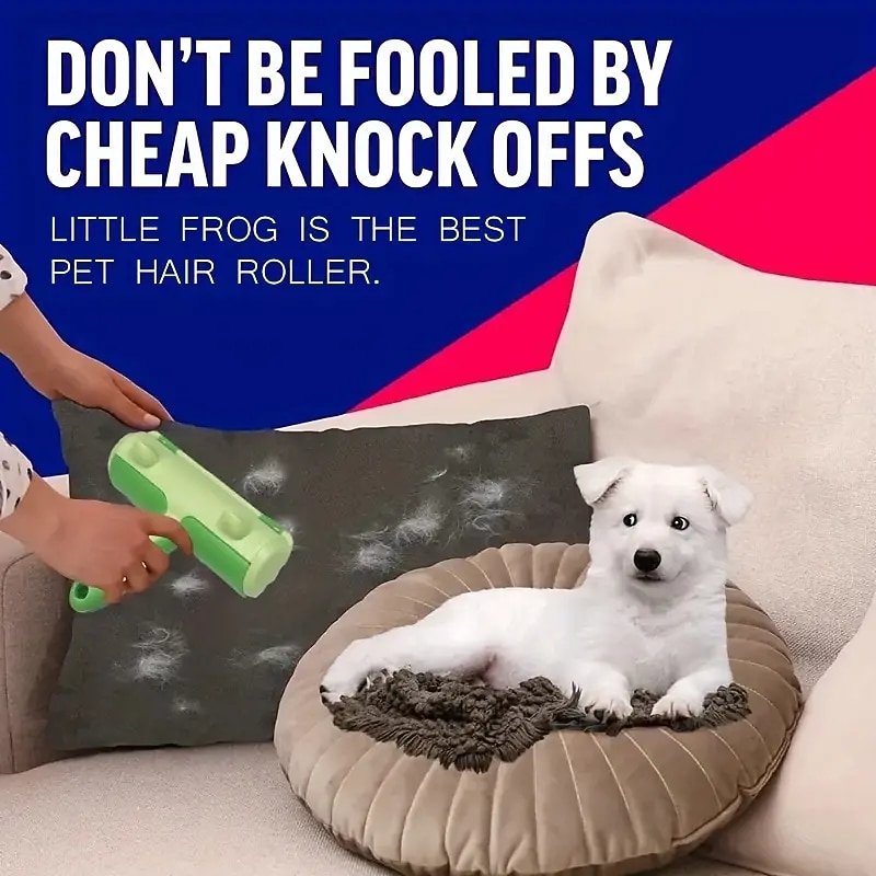 Eliminate Pet Hair Instantly - Reusable Hair Remover For Dogs & Cats Hair Roller For Sofas3