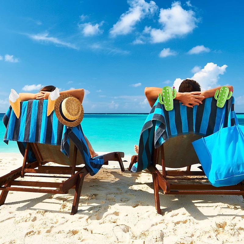 Cute Animal Series Beach Towel Windproof Clip, Beach Towel Clip, Towel Clip for Beach Chairs, Cruise, Holiday, Pool Blankets, Loungers3