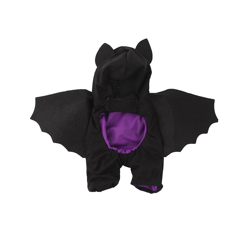 Dog Costume for Halloween, Carnival  Pet Dog Animal Transfiguration Bat Dress Upright Dress Dog Halloween Funny Dress3