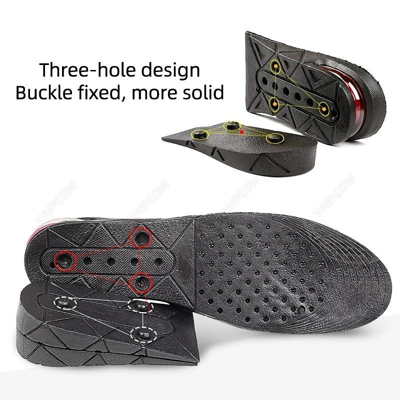 Adjustable Height Increase Insoles – Invisible Shoe Inserts for Men & Women, 1.18 to 3.54 inch Lift, Comfortable and Breathable4