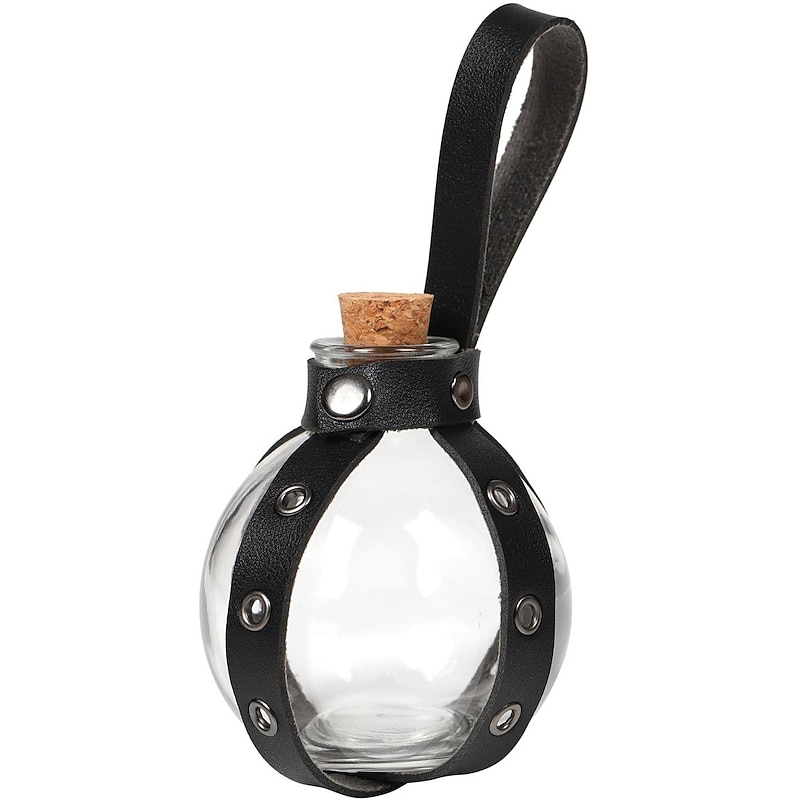 Warrior Viking Celtic Knight Wizard Witch Cork Magic Sphere Glass Punk & Gothic Medieval Renaissance 17th Century Cosplay Costume Accesories Men's Women's Vintage Cosplay Performance Stage Masquerade4