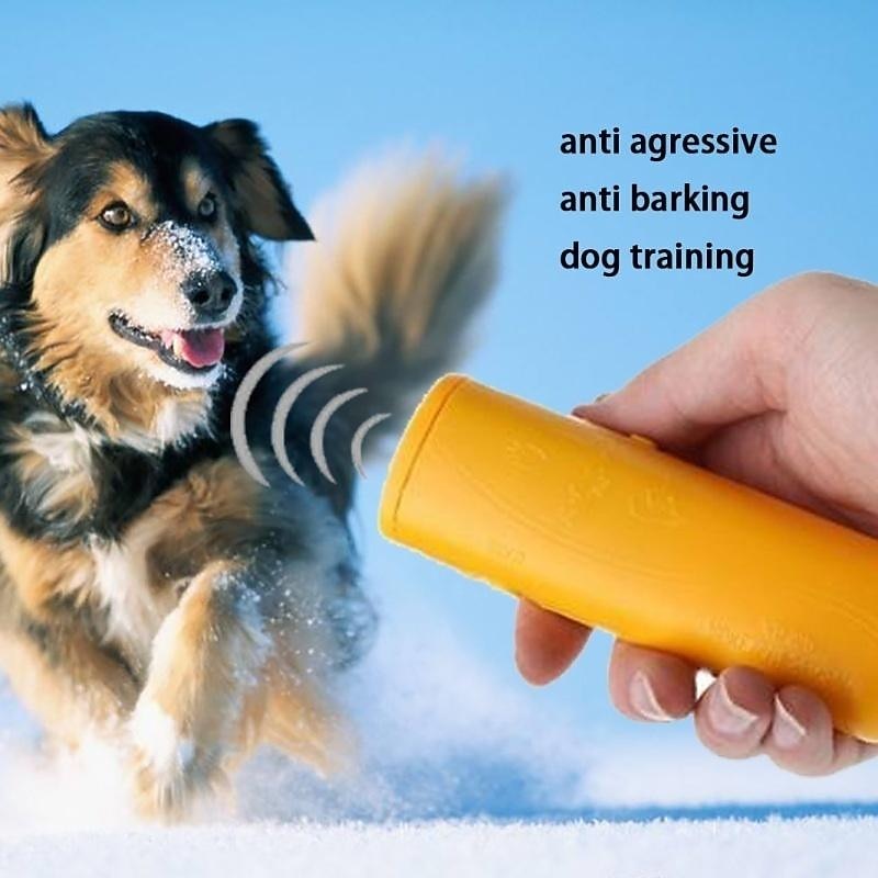 Professional Pet Anti Agrssive Deterrent Train ETU LED Dog Pet Repeller Barking Stopper Ultrasonic Dog Drive4