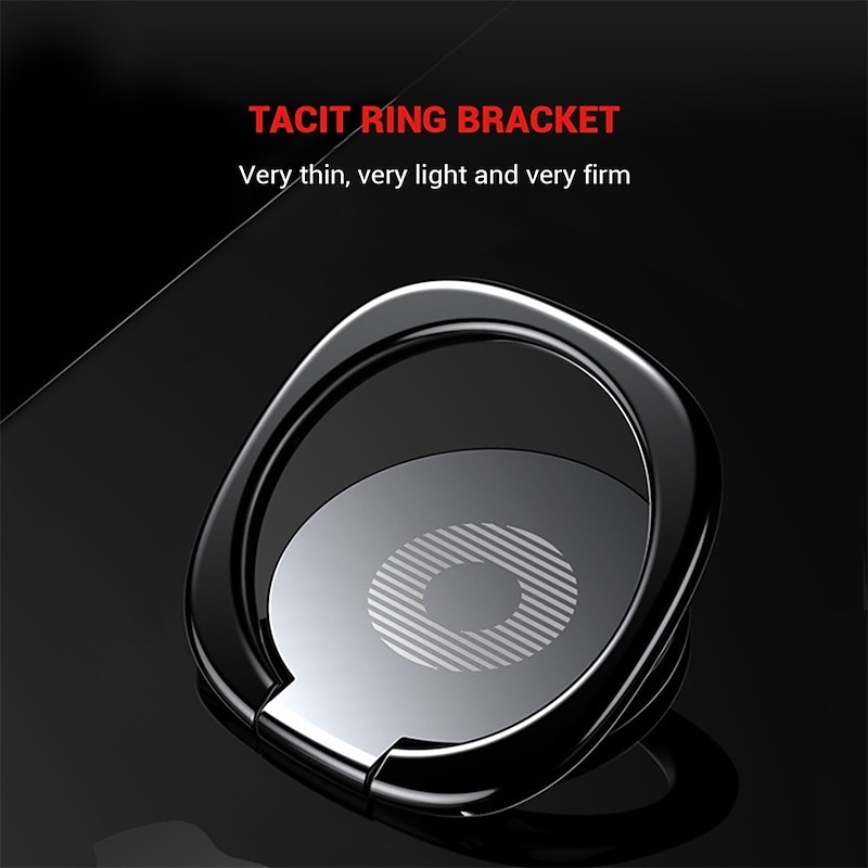 2PC Fashion Finger Phone Holder Ring 360 Rotating Phone Finger Grip Support Luxury Phone Holder Stand2