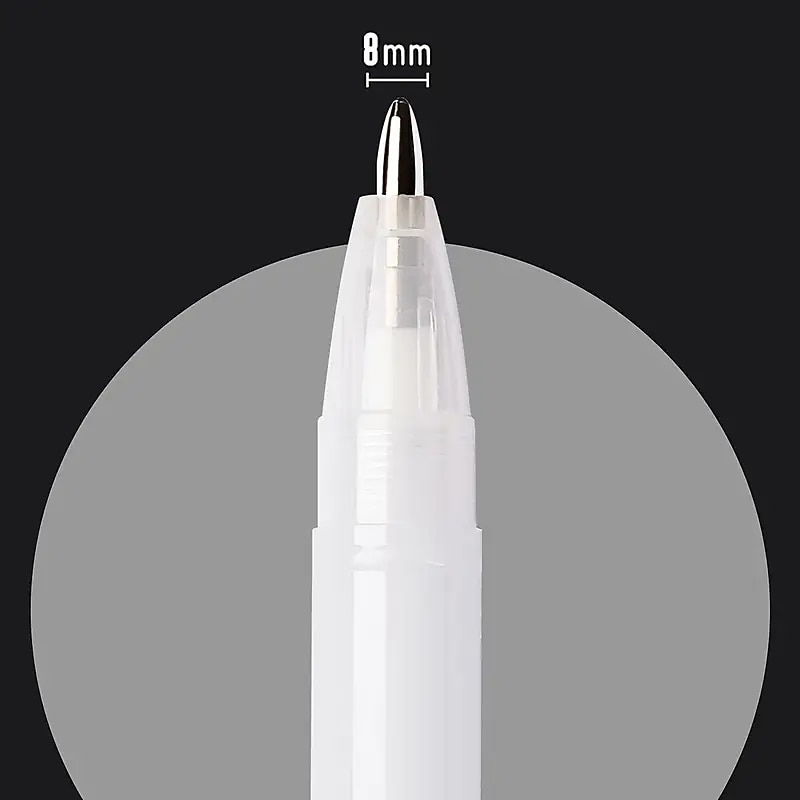 3pcs of Bright White Highlighter Pens - Make Your Writing Stand Out!4