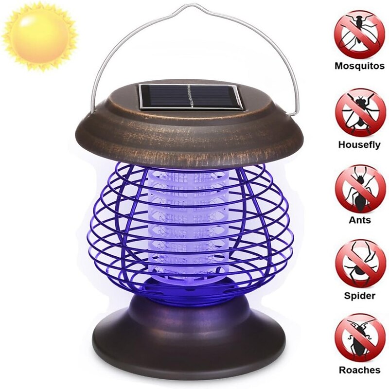 Solar Insect Repellent Outdoor Waterproof Mosquito Repellent Outdoor Mosquito Repellent Solar Insect Repellent Lamp Suitable For Outdoor Flight Mosquito Repellent Outdoor Home Camping Backyard Terrace3