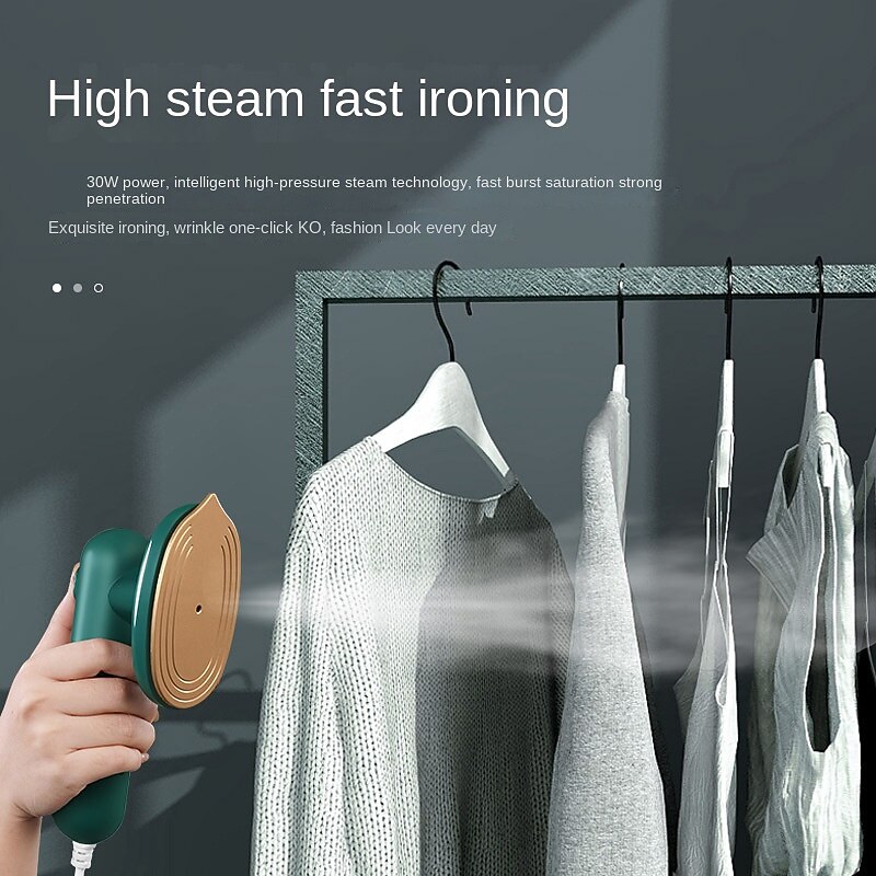 Mini Garment Steamer Handheld Portable Iron Steamer for Clothes Wet Dry Ironing Machine For Home Travel Steam Generator 5