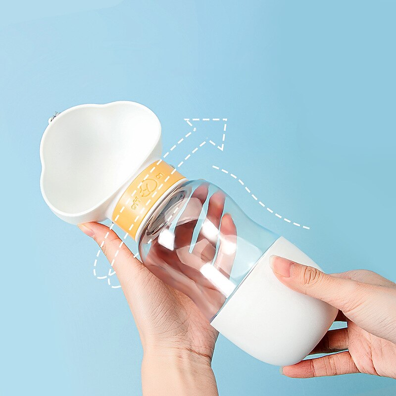 Dog Outgoing Water Cup Dog Water Bottle Portable Accompanying Cup Walking Dog Water Bottle Pet Drinking Water Feed Water and Drinker Supplies3