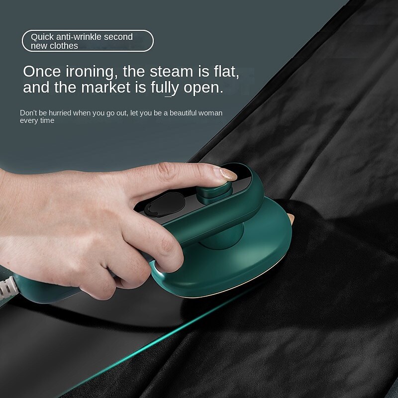 Mini Garment Steamer Handheld Portable Iron Steamer for Clothes Wet Dry Ironing Machine For Home Travel Steam Generator 6