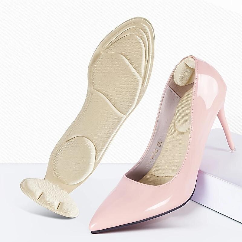 1 Pair Shock Absorption / Breathable / Wearable Insole & Inserts Special Material All Shoes All Seasons Women's Black / Beige4