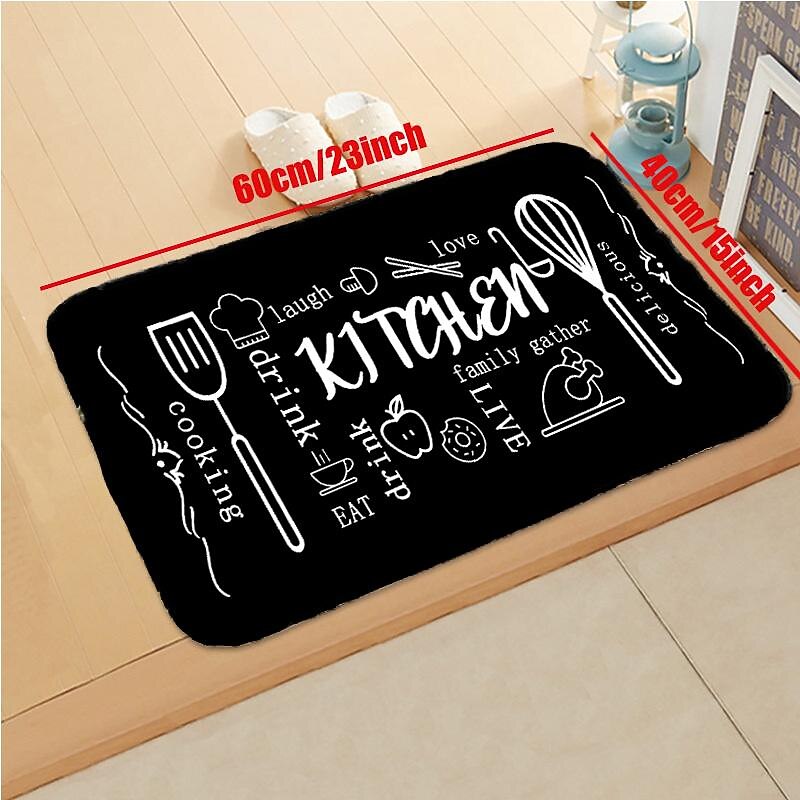 Modern Kitchen Rug Entrance Door Mat Decoration Living Room Rug Home Bedroom Bedside Corridor Floor Bathroom Non-Slip Floor Mat4