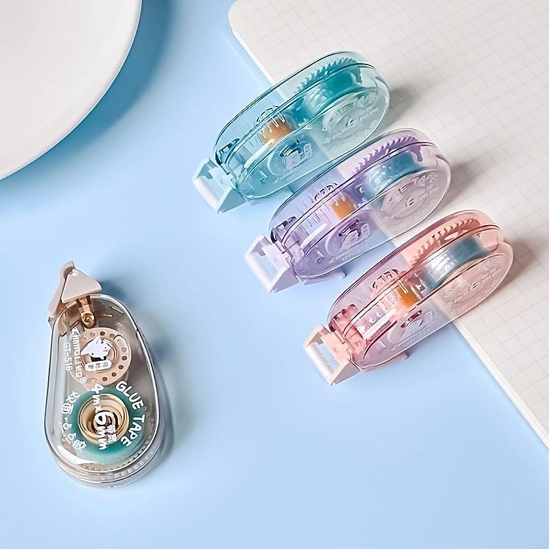 Double-Sided Adhesive Dots Glue Tape Acid Free & Archival-Safe Permanent Tape Roller Tape Runner Adhesive Tape Dispenser For Crafts And Scrapbooking (0.23-inch By 157-Inch), Back to School Gift4