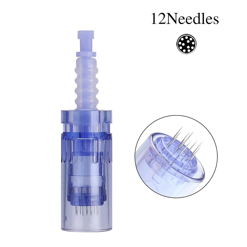 15pcs/box Dr Pen A10 A6 Needle Cartridges 12pin 36pin 42pin Round Nano For Microneedling 1R 3R 5F 7F For Permanent Makeup4