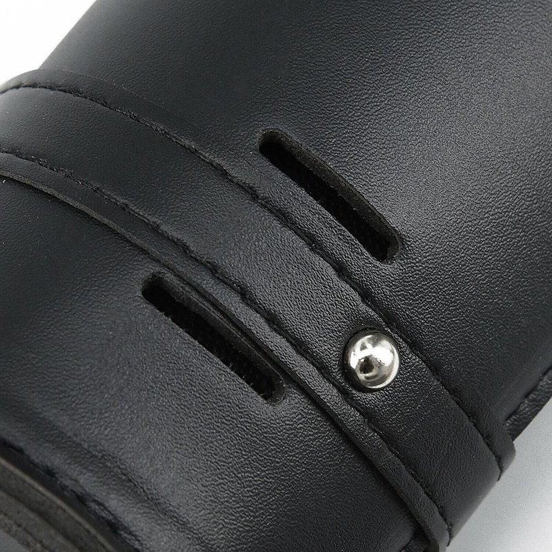 Motorcycle Cruiser Tool Bag Fork Barrel Shape Handlebar Front Fork Bag Black Saddlebags For Motorcycle Pannier Saddle Bags Tools2