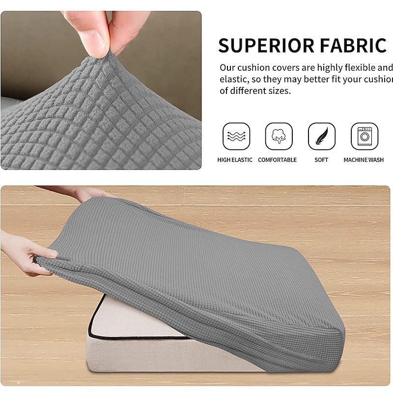 Stretch Couch Covers Burgundy Sofa Seat Cushion Cover For Dogs Pet, Sectional Sofa Slipcover For Love Seat,L Shaped,3 Seater,Arm Chair, Washable Couch Durable Protector2