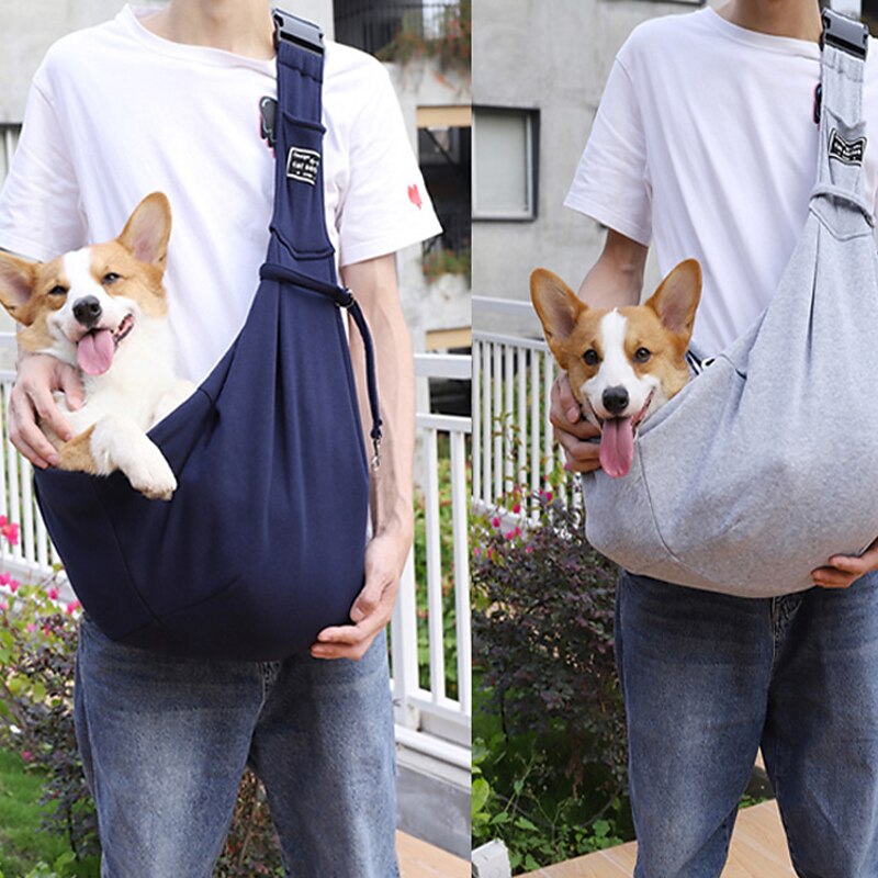 Folding Dog Backpack Breathable Pet Outgoing Bag Pet Bag Crossbody Bag2