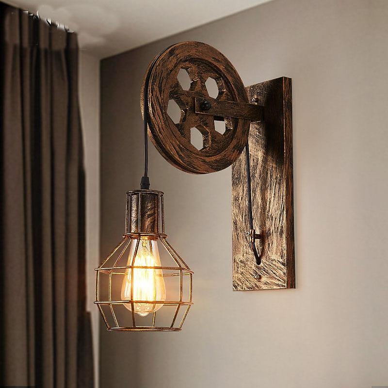 Elevate Your Home Decor with a Vintage Wall Light - Perfect for Hallways, Cafes, Bars & More! - Main Image