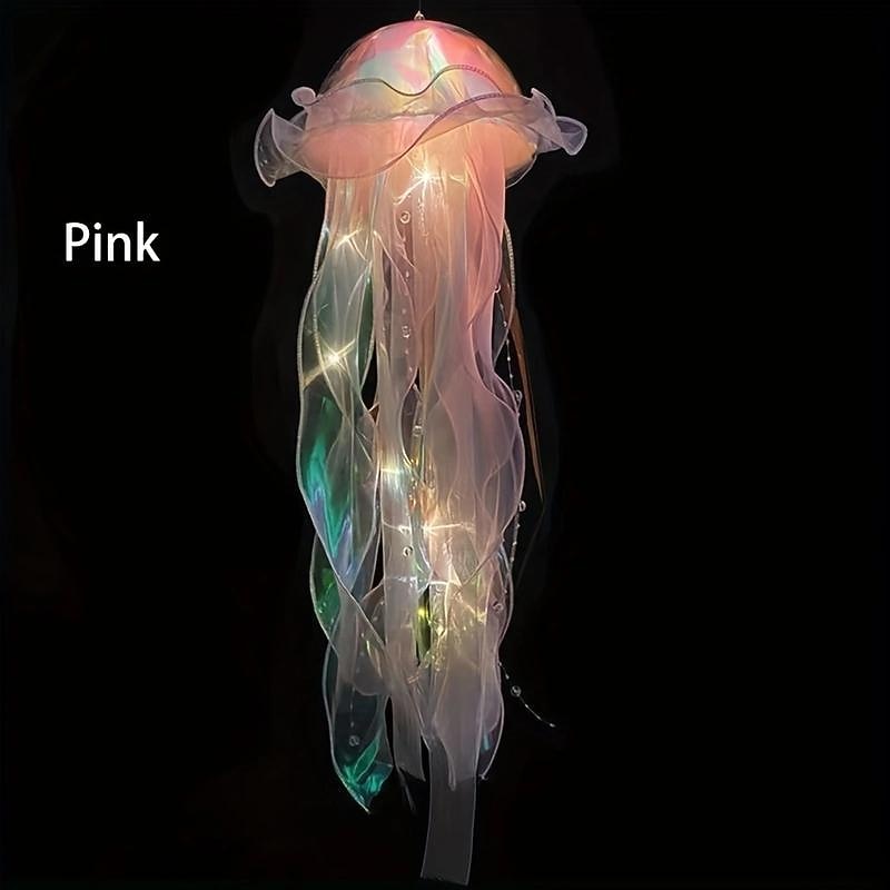 Colorful Jellyfish Lamp Decoration Lantern Modern Jellyfish Design Decorative Lantern For Party Kids Best Gifts For Girls3