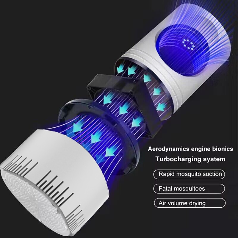 USB Bug Zapper Lamp – Powerful UV Photocatalyst Mosquito & Fly Killer, Quiet and Safe Insect Trap for Home, Bedroom, and Patio3