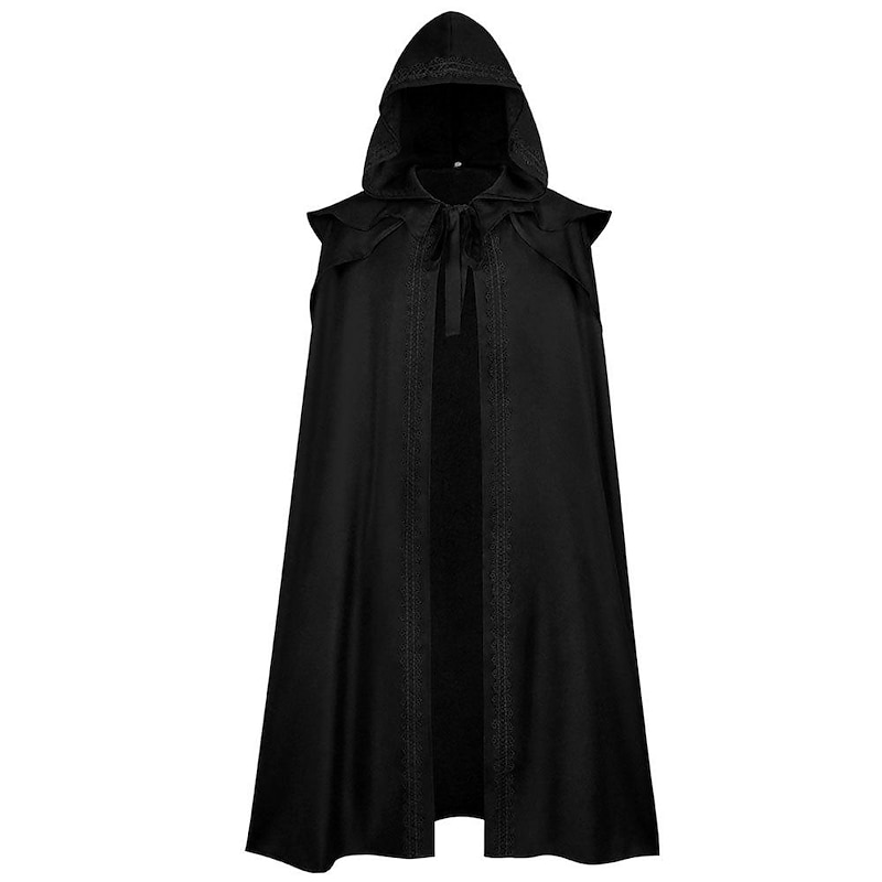 Plague Doctor Witches Vintage Punk & Gothic Medieval 18th Century 17th Century Cape Cosplay Costume Cloak Men's Women's Costume Vintage Cosplay Performance Stage Masquerade Cloak Halloween3