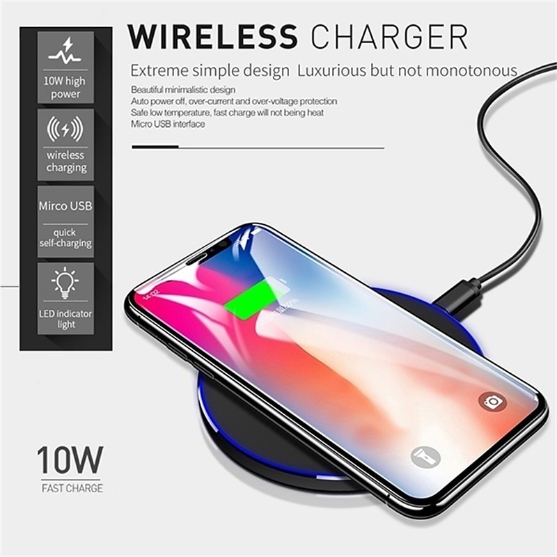 Wireless Charger 30W Quick Charging Pad Phone Charger Wireless Fast Charging Dock Charger for Apple Iphone Samsung Xiaomi Huawei Android Mobile Phones3