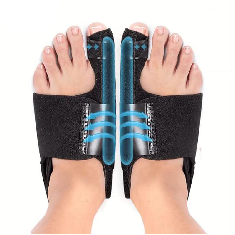 Toe Separator For Bunion Relief, (Fit Up To 100kg) Bunion Corrector For Women And Men Big Toe Pain Relief Set, Day & Night 24hrs Support Big Toe Straightener, Big Toe Hammer Bunion