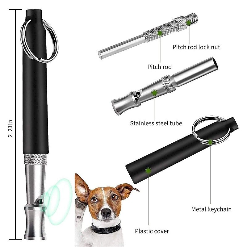 Ultrasonic Dog Whistle to Stop Barking for Dogs Recall Training Professional Silent Dog Whistle Control Devices Neighbors Dog3