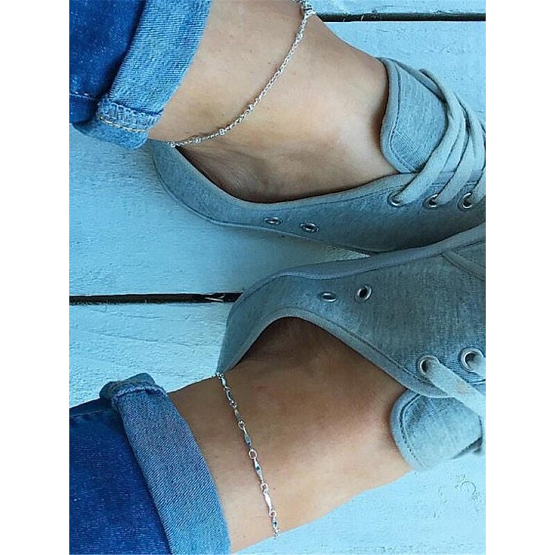 Women's Fashion Outdoor Geometry Anklet3