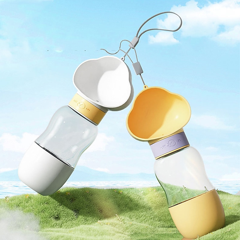 Dog Outgoing Water Cup Dog Water Bottle Portable Accompanying Cup Walking Dog Water Bottle Pet Drinking Water Feed Water and Drinker Supplies2