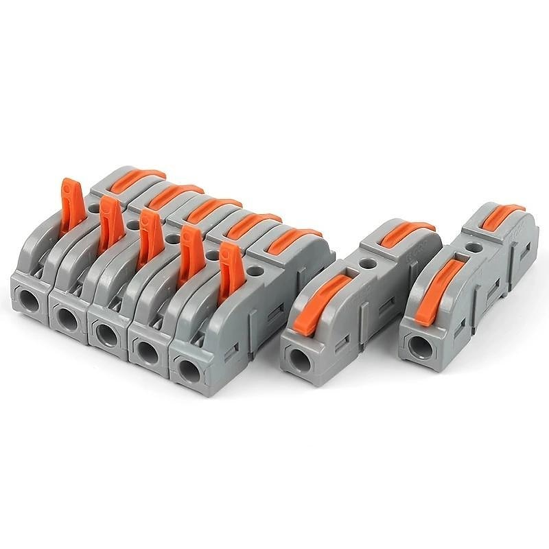 20Pcs Quick Wire Connection Terminal SPL-1 Splicing Conductor Compact Fast Cable Wire Connection Conductor Terminal Block3