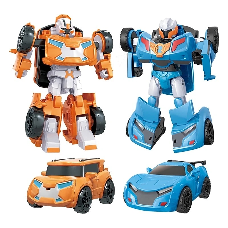 Mini Tobot Transformation Robot Toys Korea Cartoon Brothers Anime Tobot Deformation Car Airplane Toys for Children Gift3