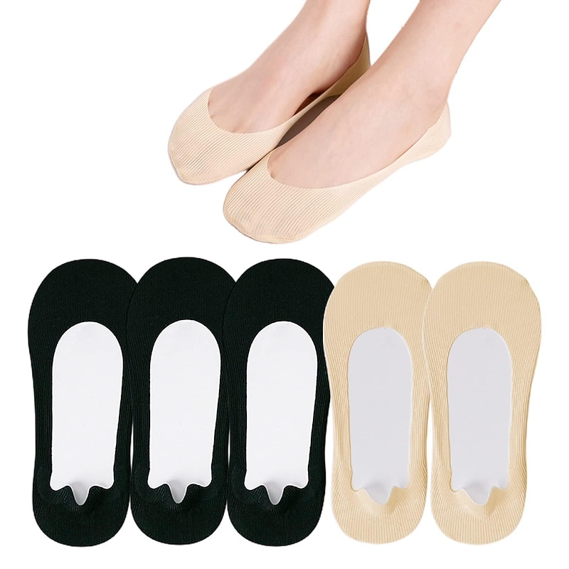 No Show Socks Womens Ultra Low Cut Liner Socks Non Slip Hidden Invisible for Flats Boat2