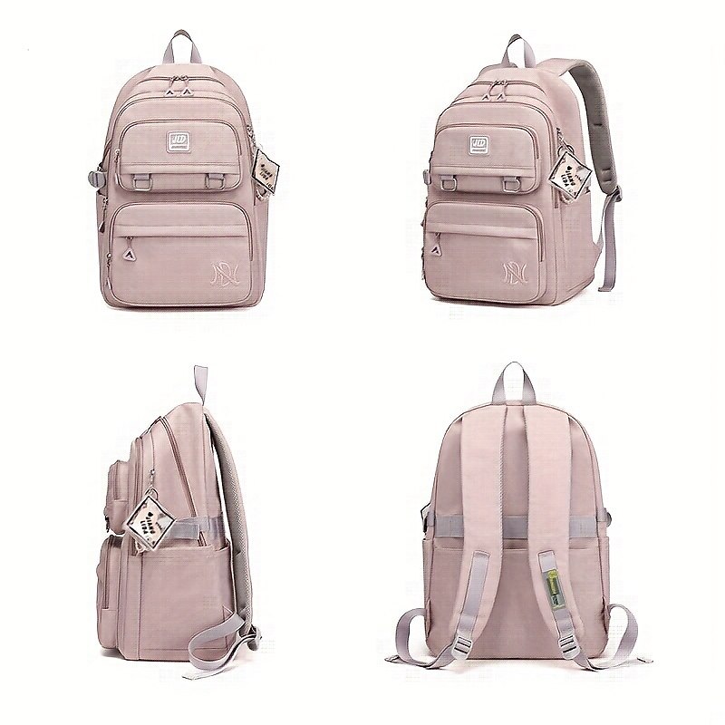 Large Capacity Multi-Compartment Backpack – Stylish and Durable School Bag with Multiple Pockets, Ideal for StudentsBack to School and Travel, Available in 5 Colors2