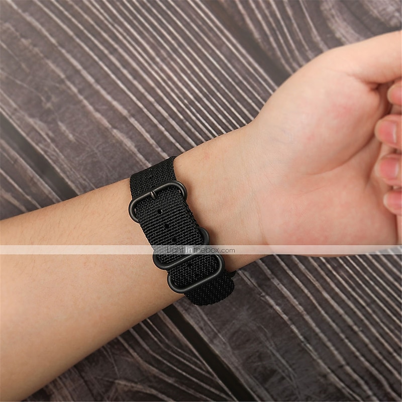 Watch Band for Forerunner 265S 265 Venu 3S 3 Active 5 Vivoactive 4S 4 Vivomove Sport Luxe Style HR Approach S42 S40 S12 18mm 20mm 22mm Nylon Replacement  Strap 18mm 20mm 22mm Sport Band Wristband3