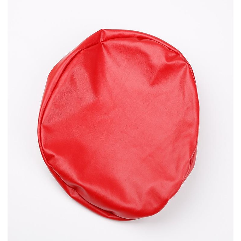 Round 100% Waterproof Bar Stool Seat Covers Washable Stool Cushion Slipcover Elastic Bar Chair Covers Pu Leather for Coffe Party Bar Restrant4