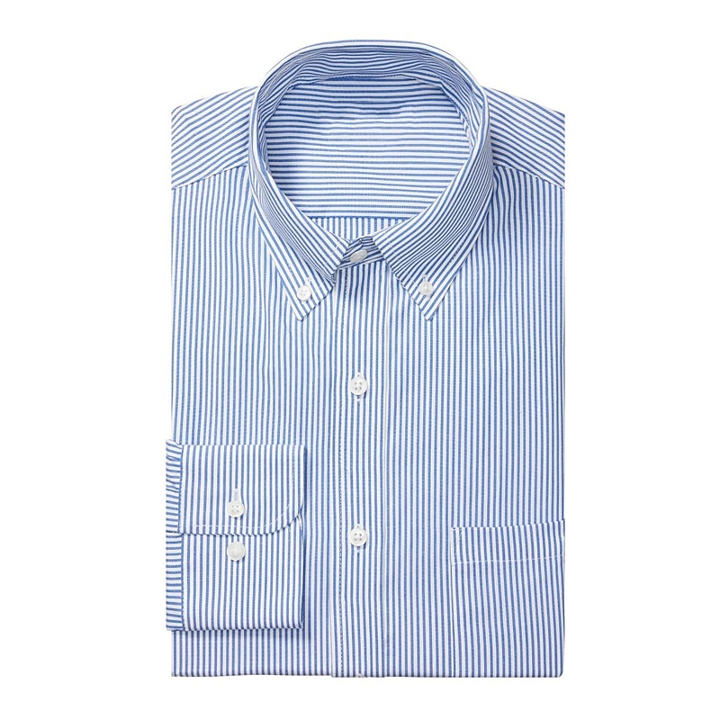 Men's Shirt Dress Shirt Stripe Office & Career Wedding Party Pink Blue Gray Long Sleeve Lapel Summer Clothing Apparel