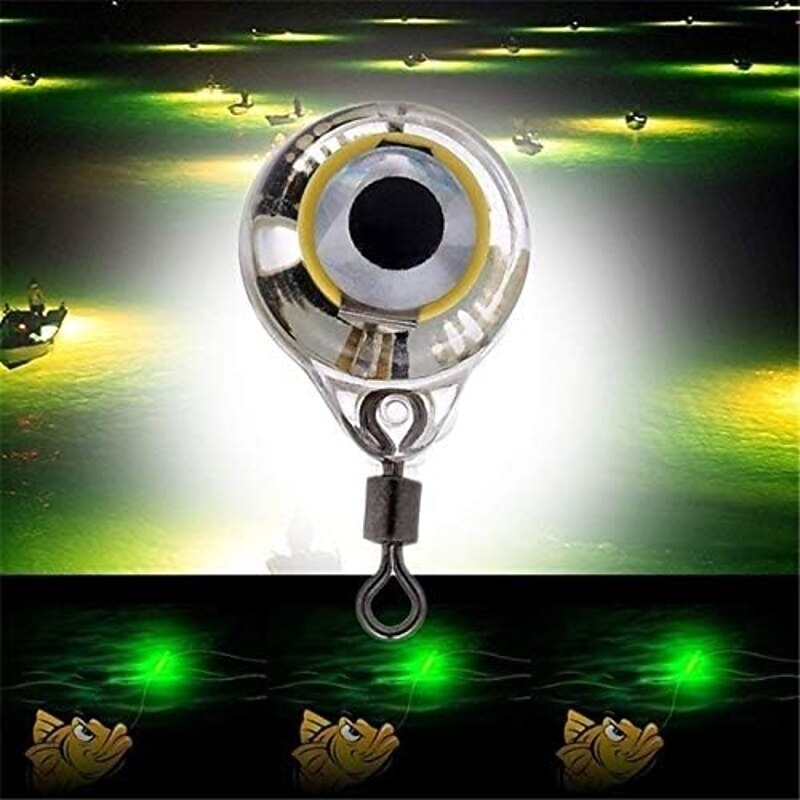 LED Fishing Light Luminous Mini Fish Eye Bait Lure LED Underwater Fishing Bait Light Flashing Lamp Fish Attractors3