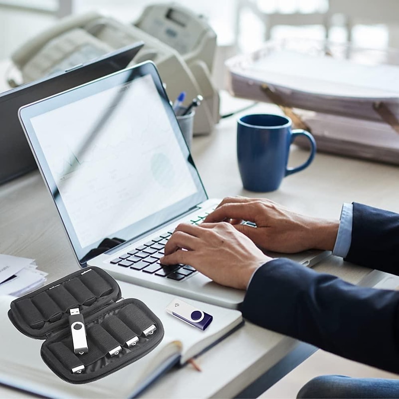 Flash Drive Case USB Storage Case JBOS USB Holder Storage Bag for USB Flash Drive Electronic Accessories Organizer for USB Flash Drive, USB Case, Thumb Drive Caes, Jump Drive Case, USB Organizer3